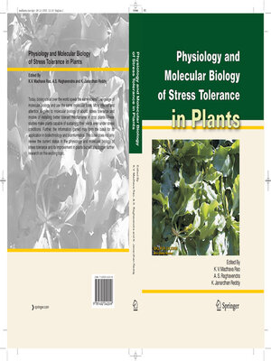 cover image of Physiology and Molecular Biology of Stress Tolerance in Plants